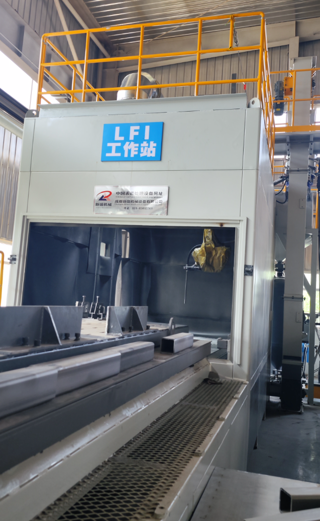 南岸喷砂机自动化改造 提升生产线产能