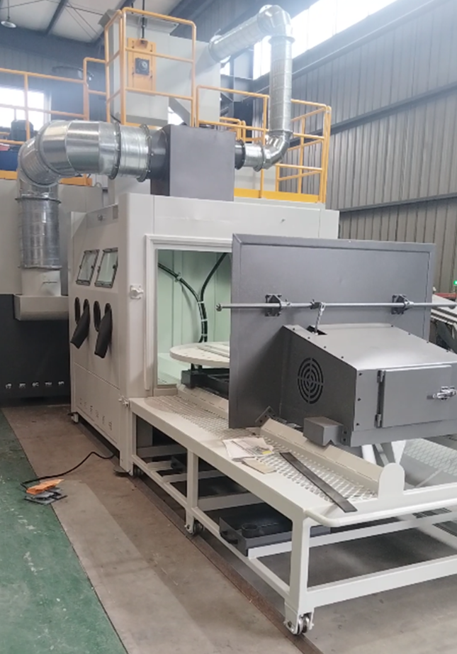 南岸手动喷砂机 vs 全自动喷砂机 性价比对比