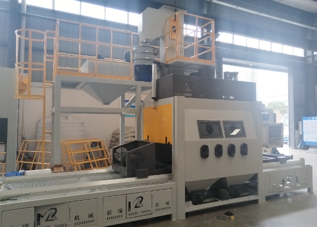 南岸多工位喷砂机 提升批量生产效率