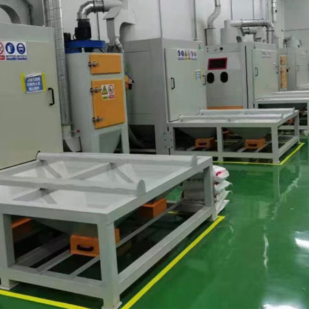 南岸抛丸机在金属表面处理中的优势